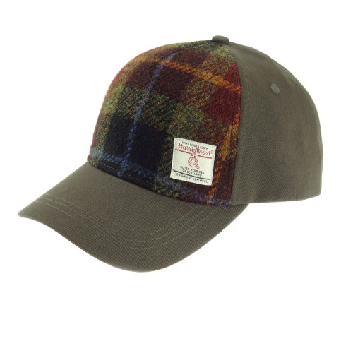 Baseball Cap with Harris Tweed - Image 13