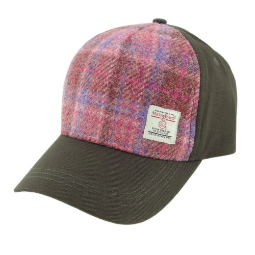 Baseball Cap with Harris Tweed - Image 2