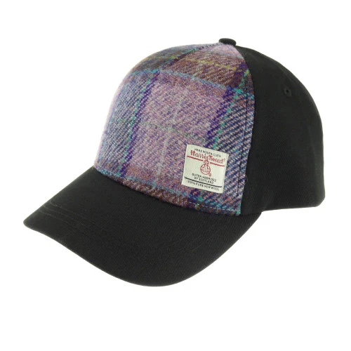 Baseball Cap with Harris Tweed - Image 3
