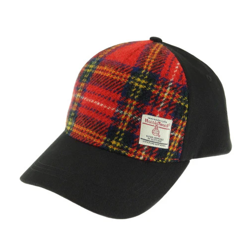 Baseball Cap with Harris Tweed - Image 4