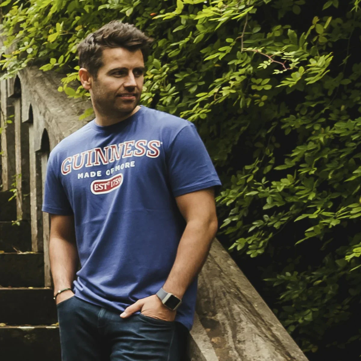 Blue Trademark Label Tee - Image 3