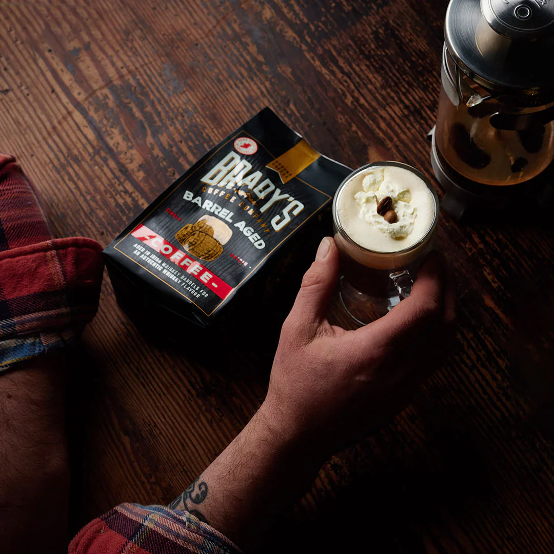 Brady's Barrel Aged Irish Whiskey Coffee - 227g Ground coffee - Image 2