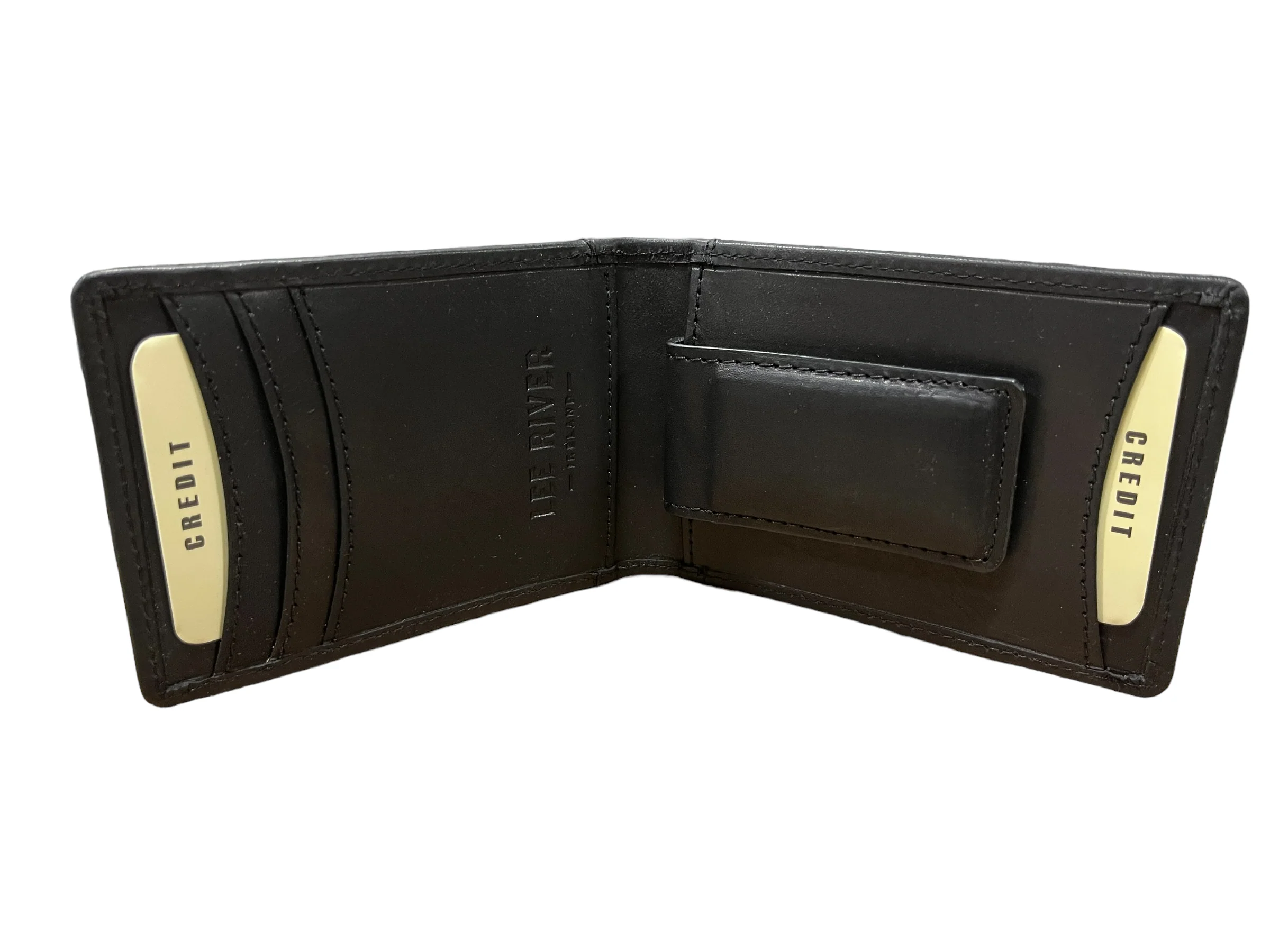 Celtic Hounds Leather Money Clip - Image 5