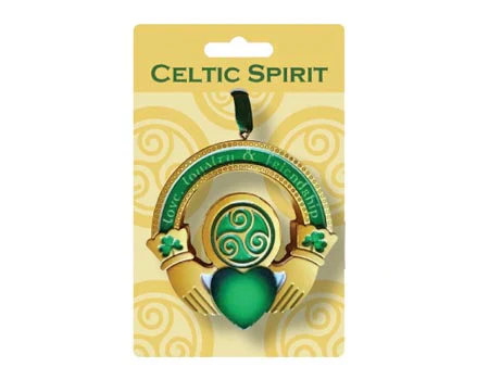 Claddagh Ring Hanging Ornament - Image 2