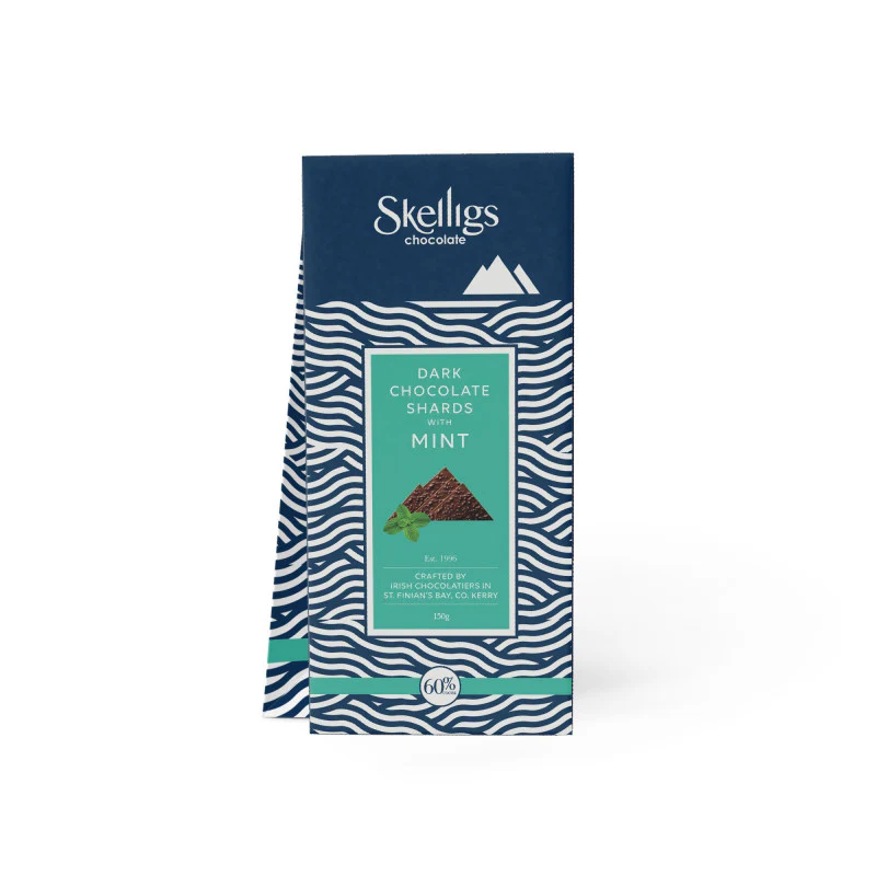Dark Chocolate Shards and Mint