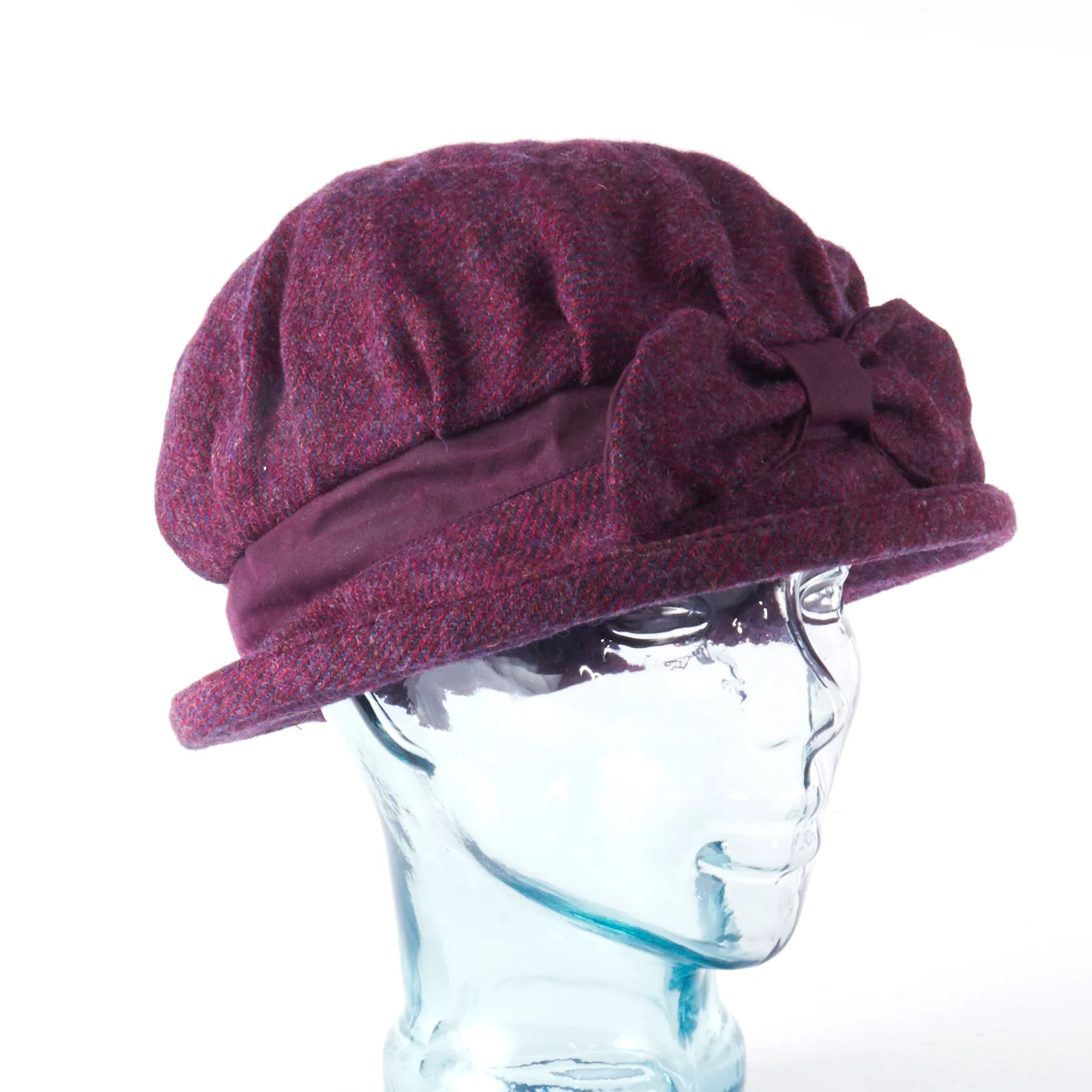 Downton Abbey Style Ladies Hat with Bow - Image 2