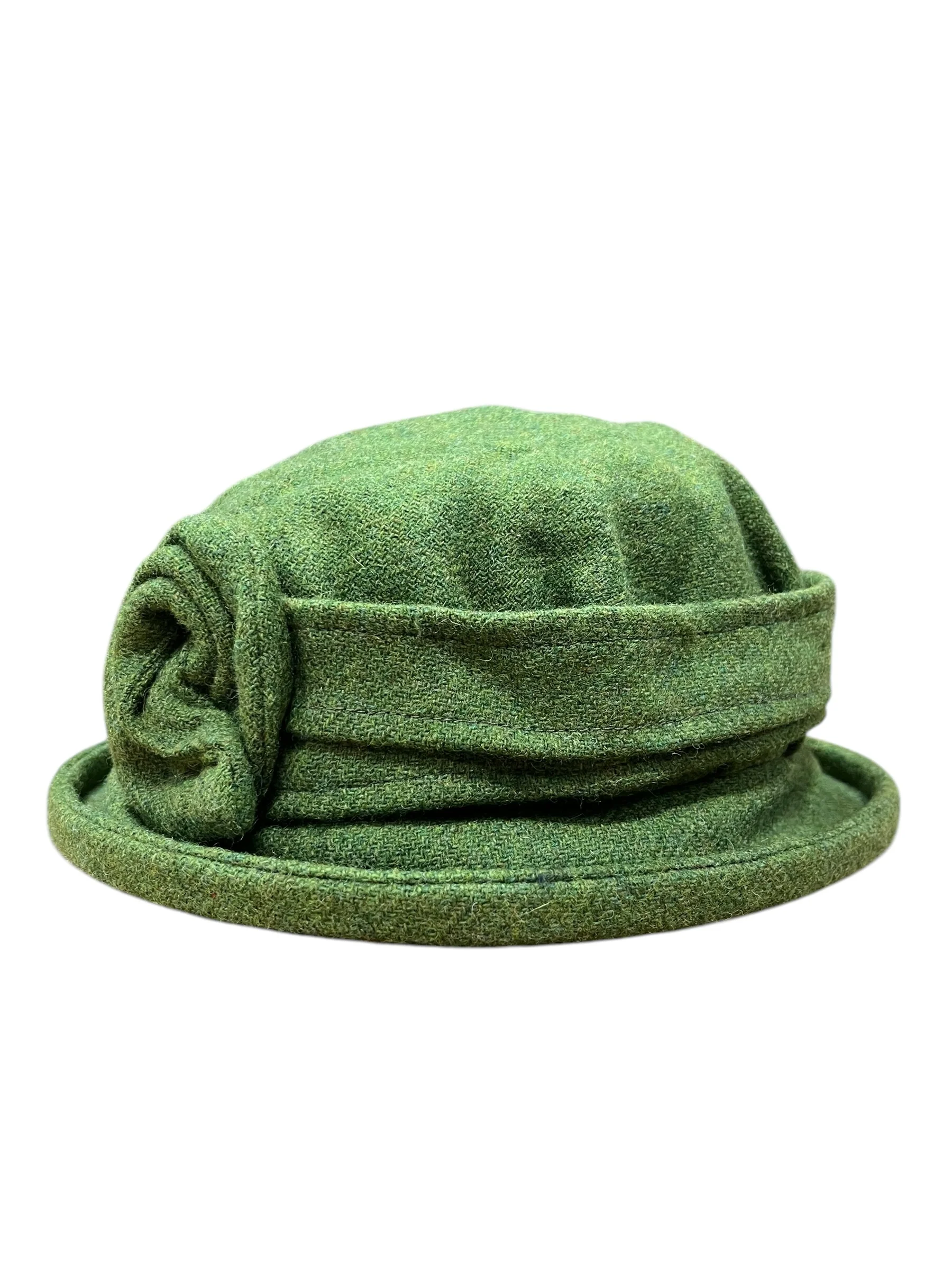 Downton Abbey Style Ladies Hat with Rose - Image 11