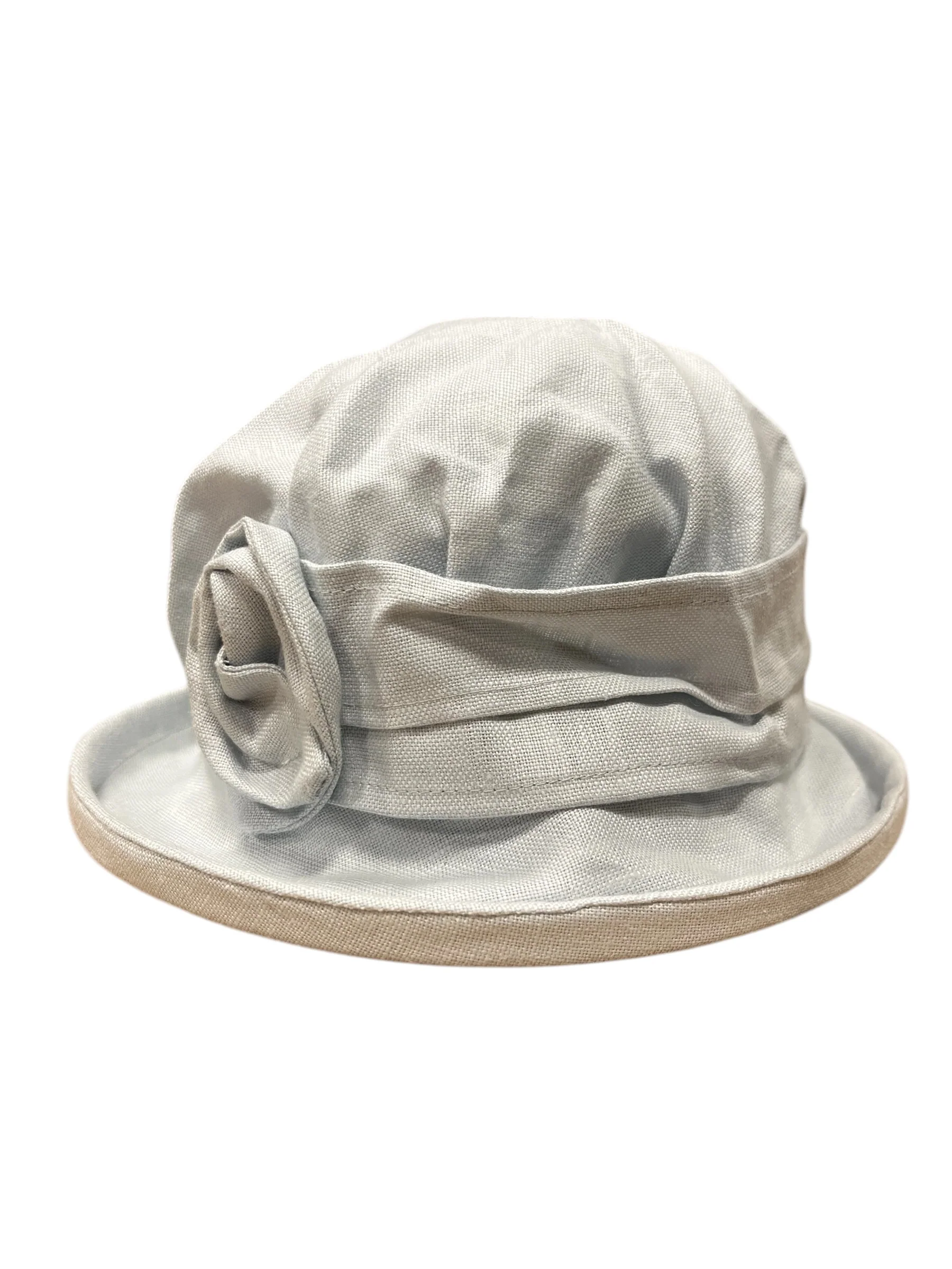 Downton Abbey Style Ladies Hat with Rose - Image 19