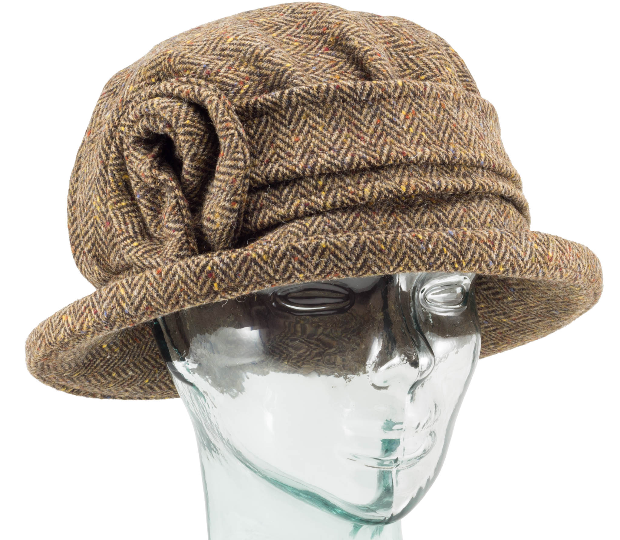 Downton Abbey Style Ladies Hat with Rose - Image 2