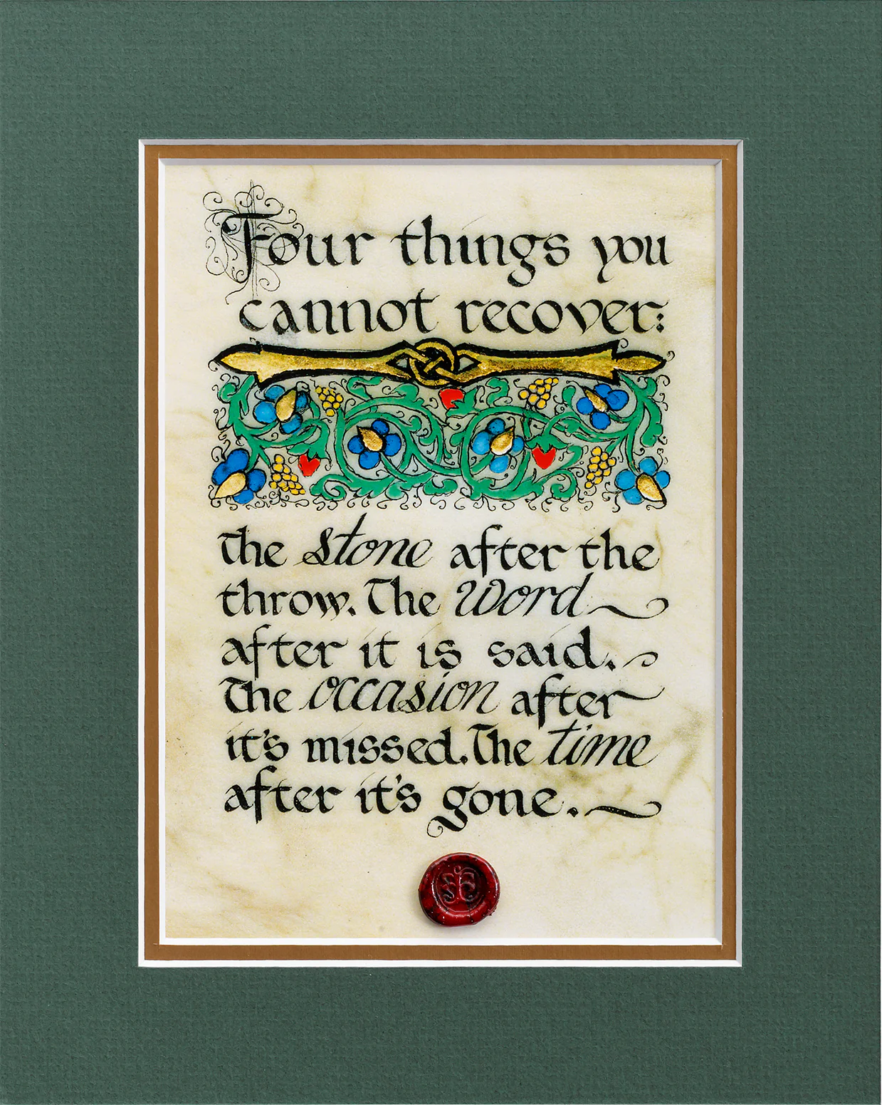 Four Things You Cannot Recover - Image 2