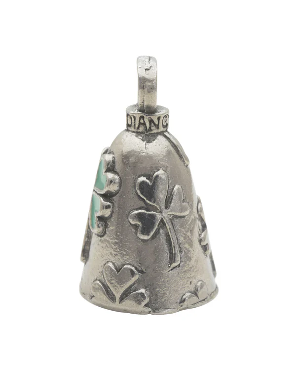 Green Clover and Shamrocks Guardian Bell - Image 2