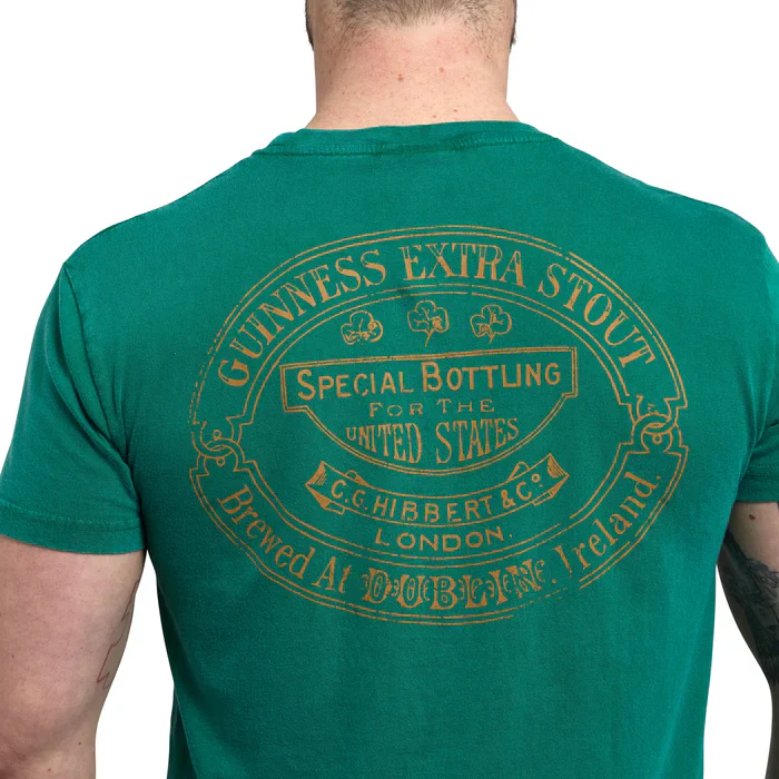 Green Guinness Harp Premium Tee - Image 4