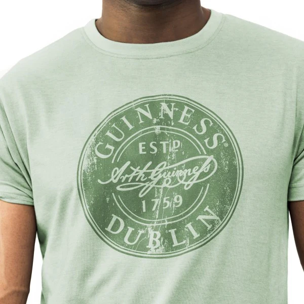 Guinness Green Bottle Cap Tee - Image 7