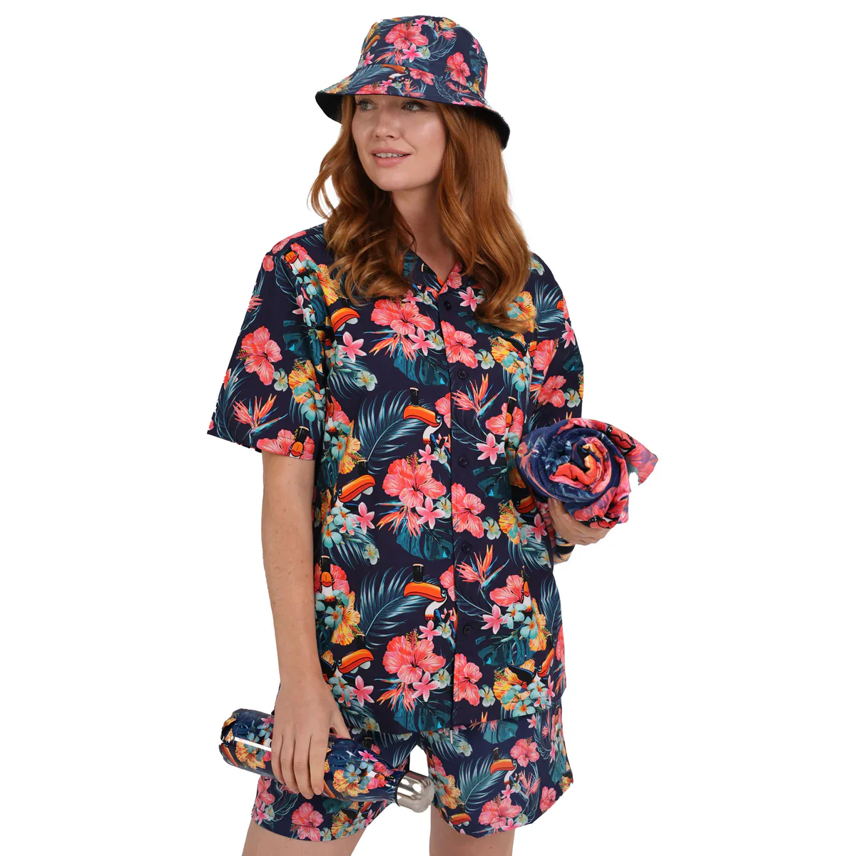 Guinness Toucan Hawaiian Shirt - Image 6