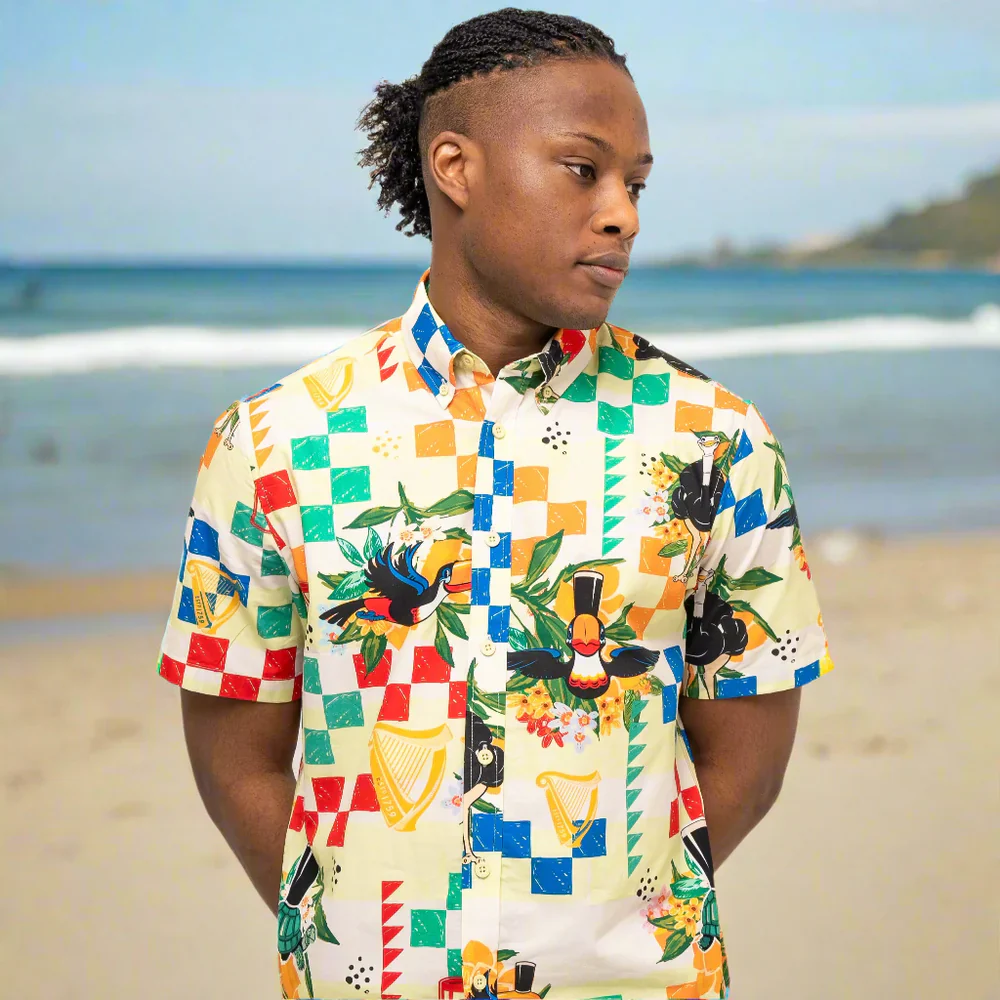 Guinness Toucan Beach Shirt - Image 2