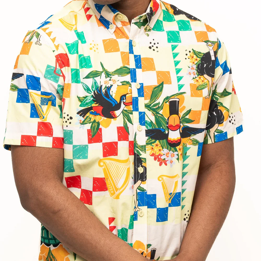 Guinness Toucan Beach Shirt - Image 3