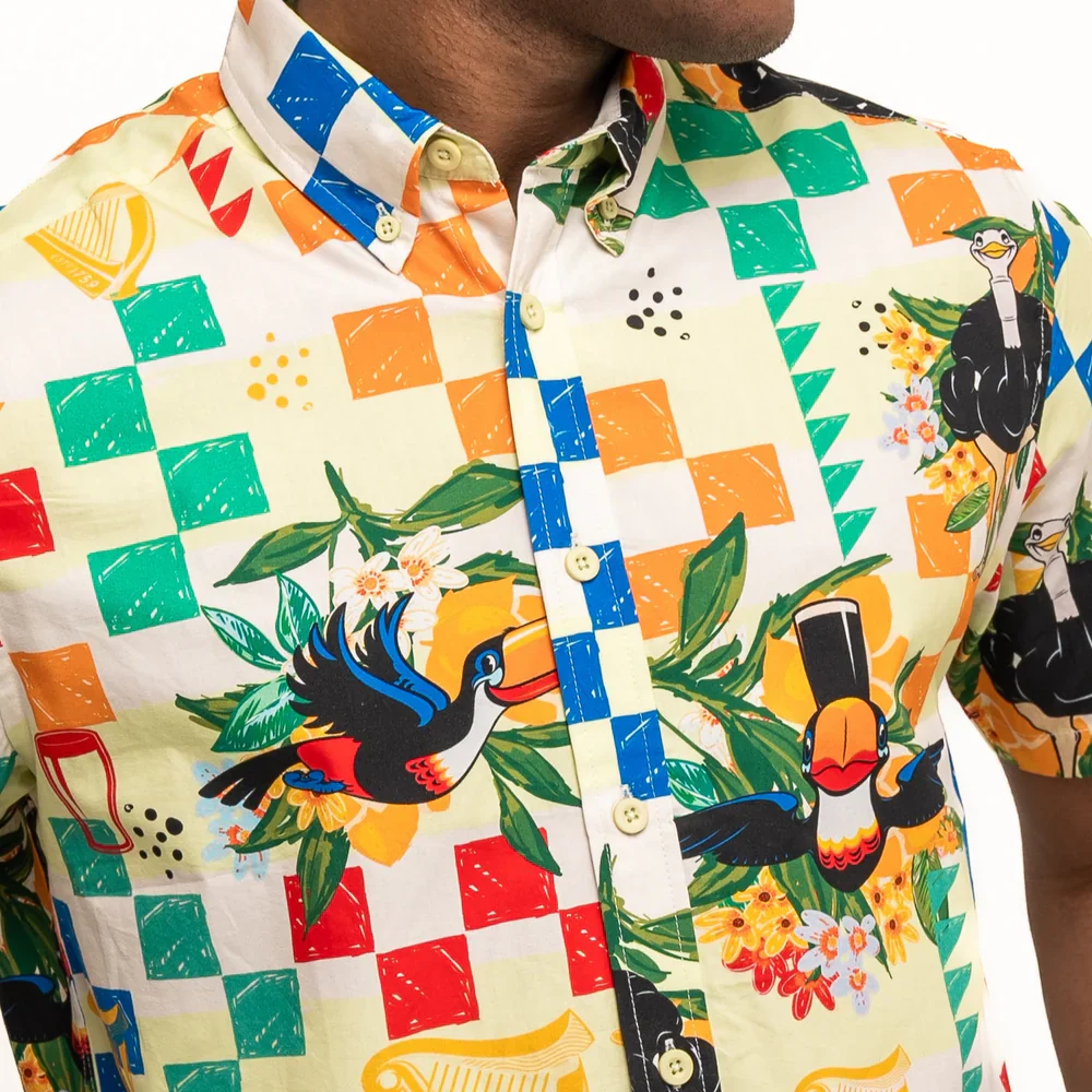 Guinness Toucan Beach Shirt - Image 9