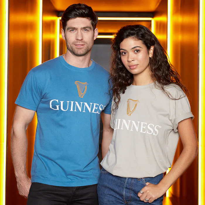 Guinness Trademark Label T-Shirt Beige - Image 8