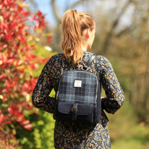 Harris Tweed Backpack - Image 4