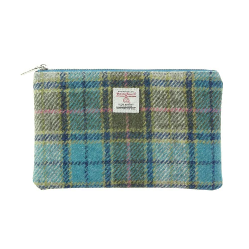 Harris Tweed 'Berneray' Medium Zip Pouch - Image 2