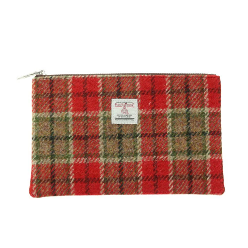 Harris Tweed 'Berneray' Medium Zip Pouch - Image 3