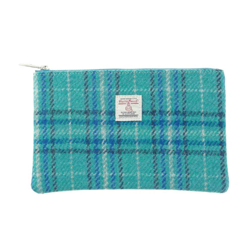 Harris Tweed 'Berneray' Medium Zip Pouch - Image 6
