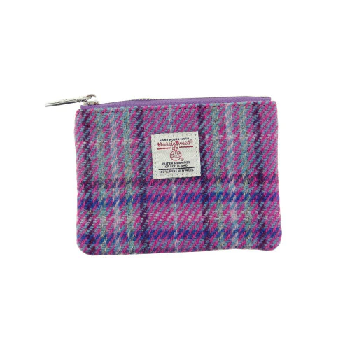 Harris Tweed 'Eriskay' Small Zip Pouch - Image 2