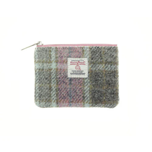 Harris Tweed 'Eriskay' Small Zip Pouch - Image 5