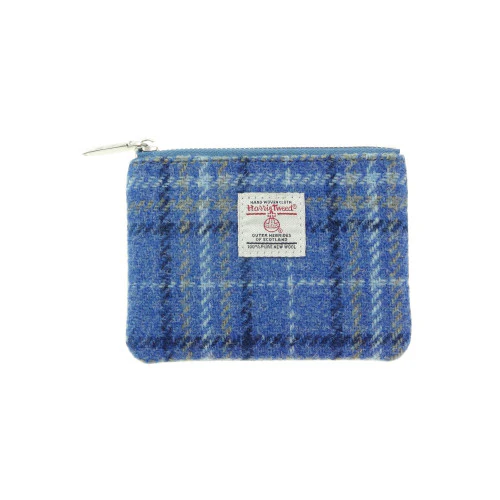 Harris Tweed 'Eriskay' Small Zip Pouch - Image 7