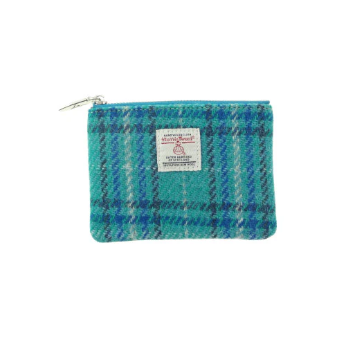 Harris Tweed 'Eriskay' Small Zip Pouch - Image 9