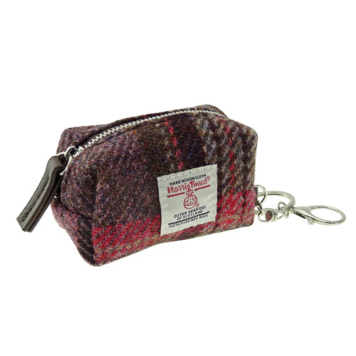 Harris Tweed 'Fara' Micro Bag Keyring - Image 3