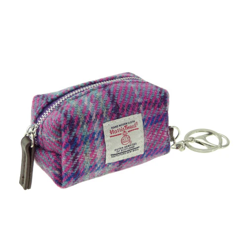 Harris Tweed 'Fara' Micro Bag Keyring - Image 4