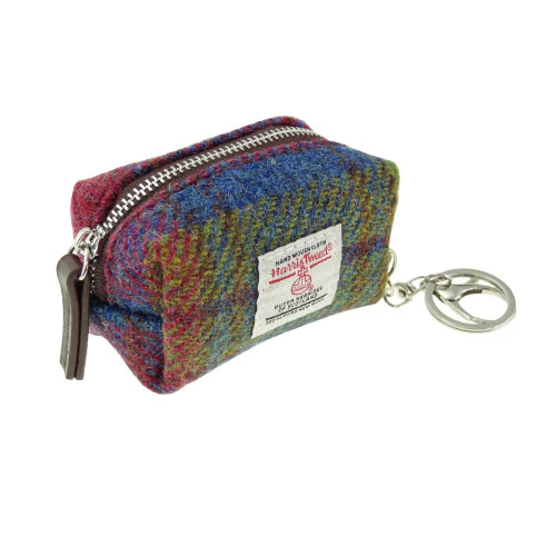 Harris Tweed 'Fara' Micro Bag Keyring - Image 5