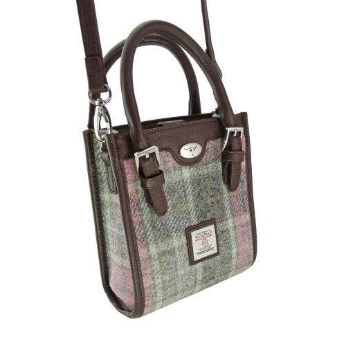 Harris Tweed 'Keltie' Tall Mini Tote Bag - Image 10
