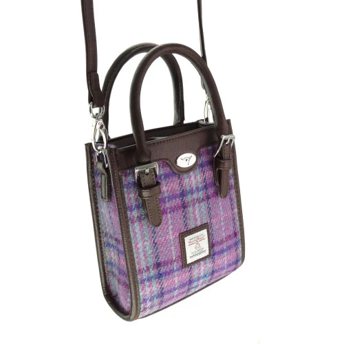 Harris Tweed 'Keltie' Tall Mini Tote Bag - Image 13