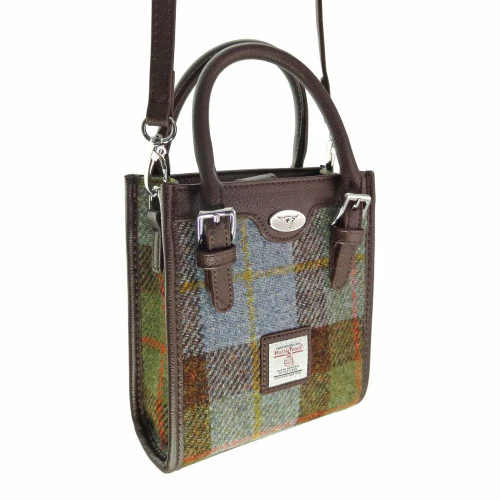 Harris Tweed 'Keltie' Tall Mini Tote Bag - Image 5
