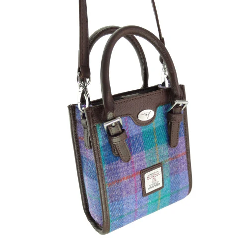 Harris Tweed 'Keltie' Tall Mini Tote Bag - Image 6