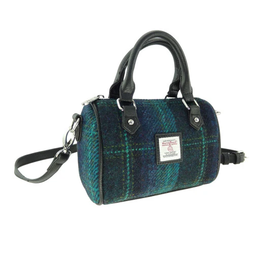 Harris Tweed Mini Bowling Bag - Image 14
