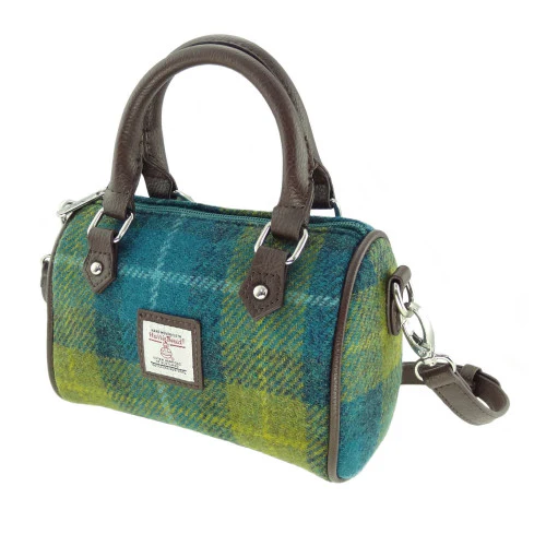 Harris Tweed Mini Bowling Bag - Image 15