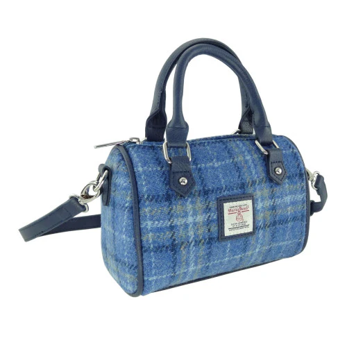 Harris Tweed Mini Bowling Bag - Image 16