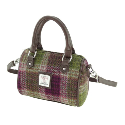 Harris Tweed Mini Bowling Bag - Image 17