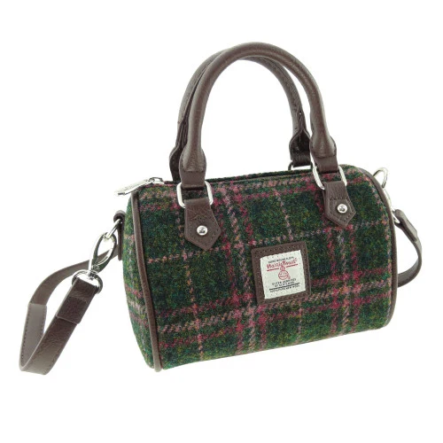 Harris Tweed Mini Bowling Bag - Image 22