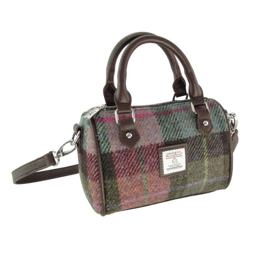 Harris Tweed Mini Bowling Bag - Image 28