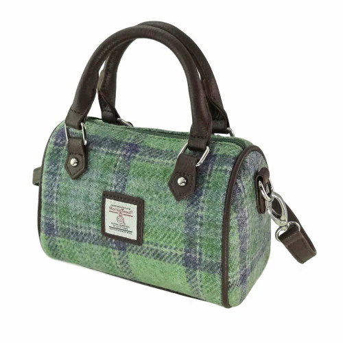Harris Tweed Mini Bowling Bag - Image 30