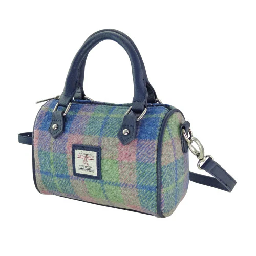 Harris Tweed Mini Bowling Bag - Image 31