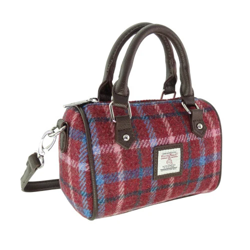 Harris Tweed Mini Bowling Bag - Image 34