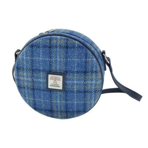 Harris Tweed Round Bag - Image 10