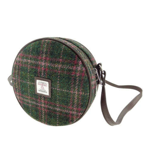 Harris Tweed Round Bag - Image 14