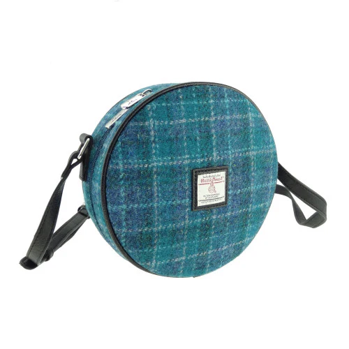 Harris Tweed Round Bag - Image 15