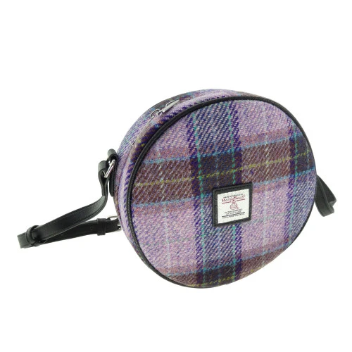 Harris Tweed Round Bag - Image 17